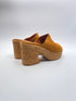 Gianni Crasto 9226 slipper hak velour whisky